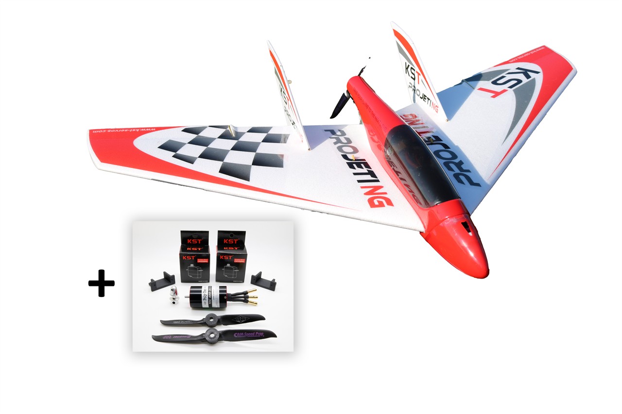 Projeti NG - Combo mit Motor, Servos, Propeller