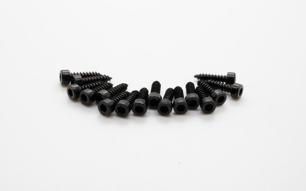 Servo Befestigungsschrauben für Reduzier Hülsen (16 Stück)