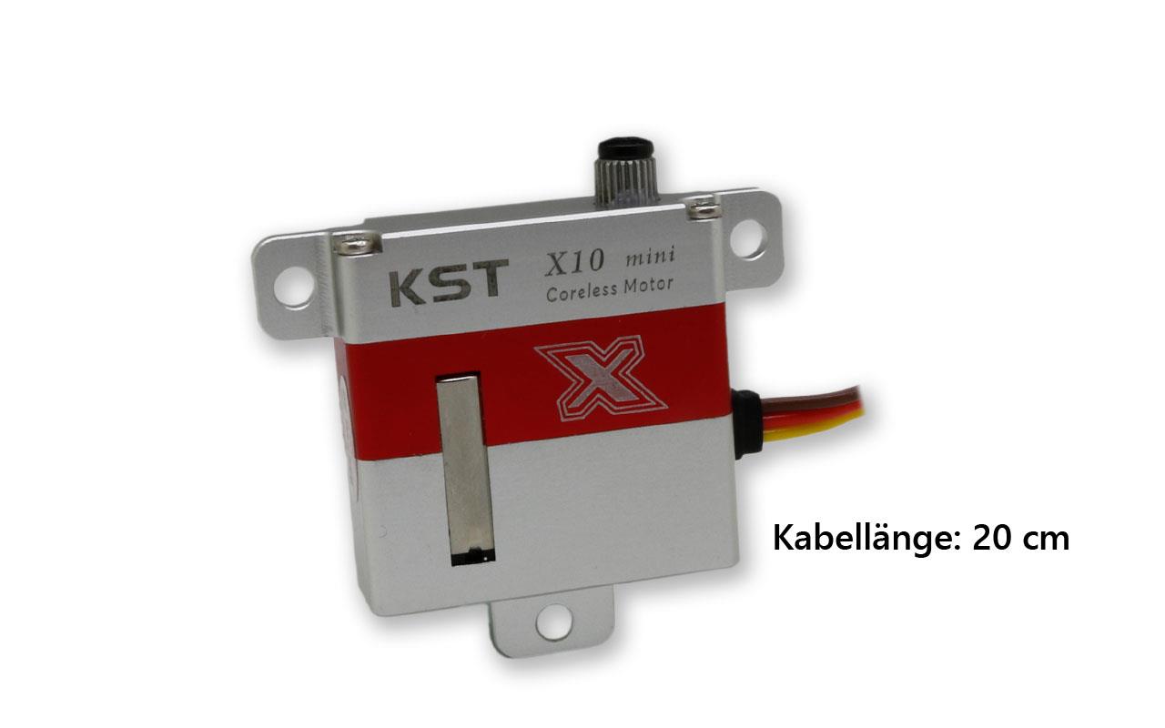 KST X10MINI V8.0 Softstart HV 7.5kg.cm@8.4V KST X10MINI V8.0 Softstart HV 7.5kg.cm@8.4V