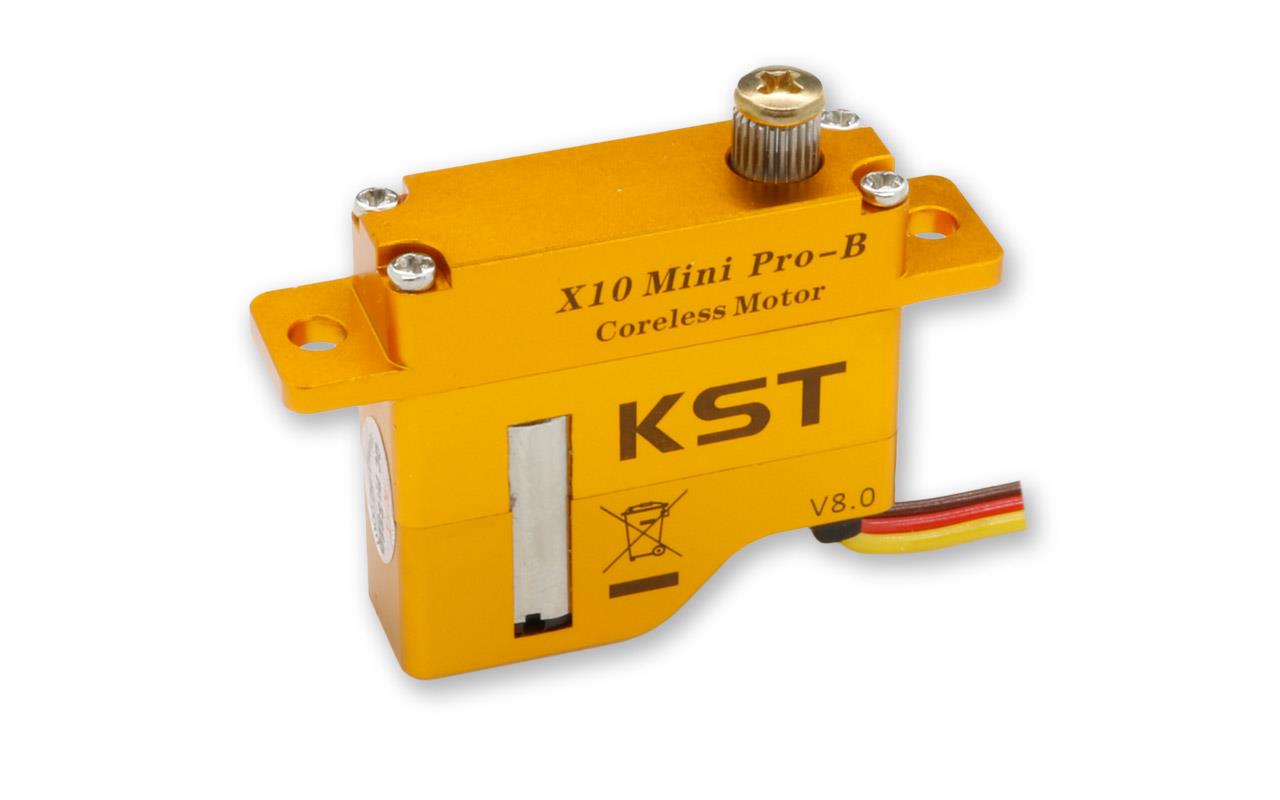 KST X10 Mini Pro B V8.0 8,0kgf.cm@8,4 Volt / Softstart KST X10 Mini Pro B V8.0 8,0kgf.cm@8,4 Volt / Softstart