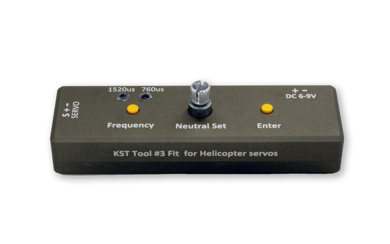 KST-Tool 3 Einstellen "Servomitte" umschalten 1520/760us KST-Tool 3 Einstellen "Servomitte" umschalten 1520/760us
