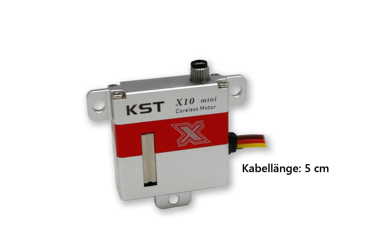 KST X10MINI-5cm V8.0 Softstart HV 7.5kg.cm@8.4V KST X10MINI-5cm V8.0 Softstart HV 7.5kg.cm@8.4V