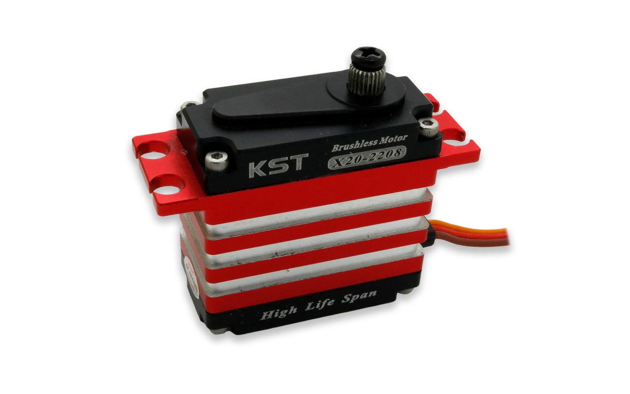 X20-2208 V8.0 HLS rot/schwarz  2.5N.m@8.4 Volt